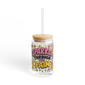Sipper Glass, 16oz | Botanical Chronic Illness Gift