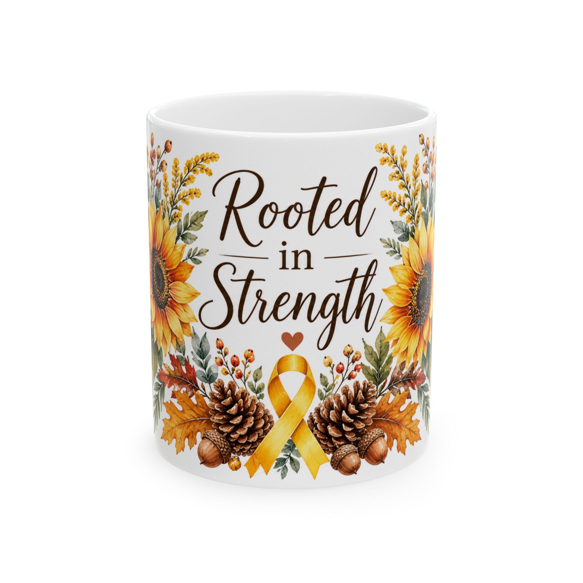 Rooted in Strength- Endo Mug (Autumn Botanical Collection)