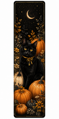Black Cat Bookmark | Gothic Book Lover Gift