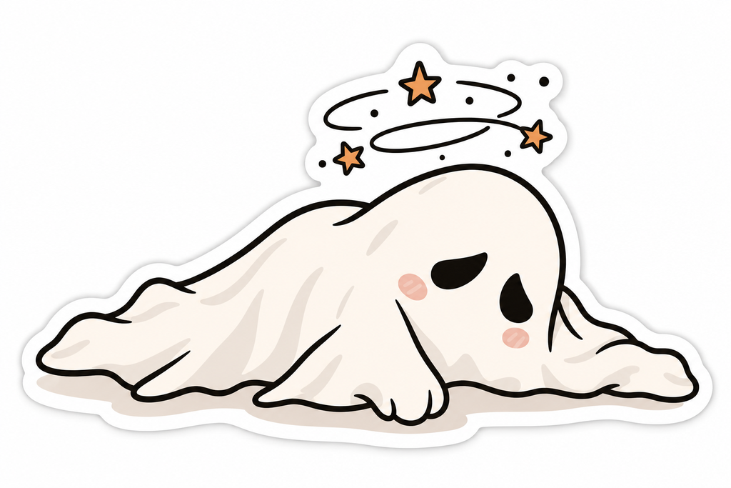 BOO to POTS Sticker Pack | Halloween Dysautonomia Awareness Gift