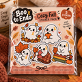 Boo to Endo: Cozy Fall Sticker Pack | Halloween Endometriosis Awareness Gift