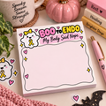 “My Body Said Nope” Memo Pad | BOO to ENDO Chronic Illness Gift