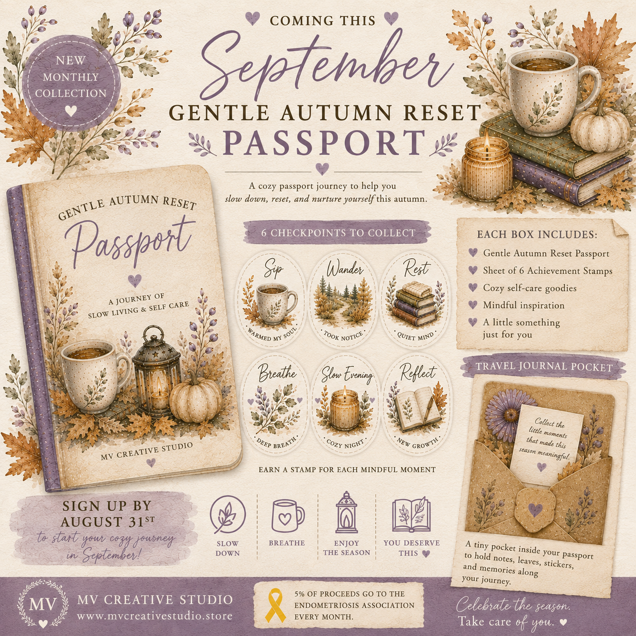 Monthly Print Mail Club Membership