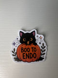 BOO to ENDO sticker