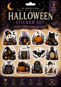 Cozy Halloween Chronic Sticker Bundle (10 stickers)