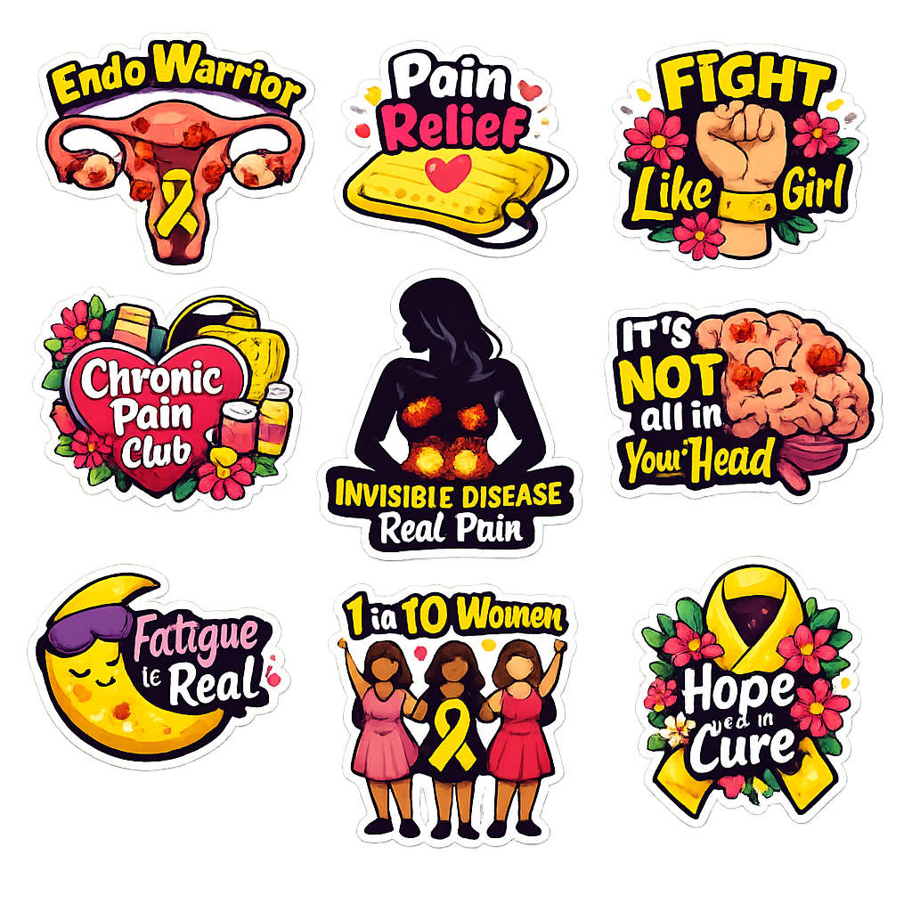 ENDO Warrior Sticker Bundle 1