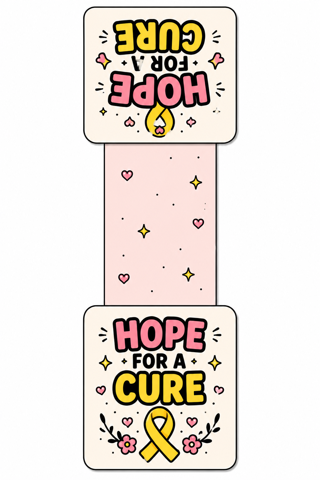 Hope for a Cure Magnetic Bookmark