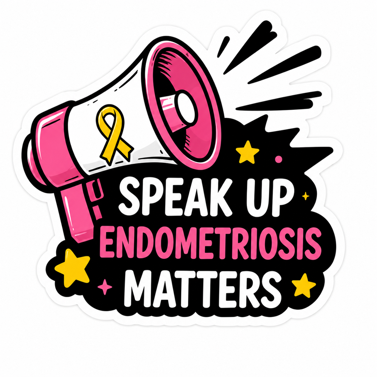 Speak up Sticker | Chronic Illness Gift