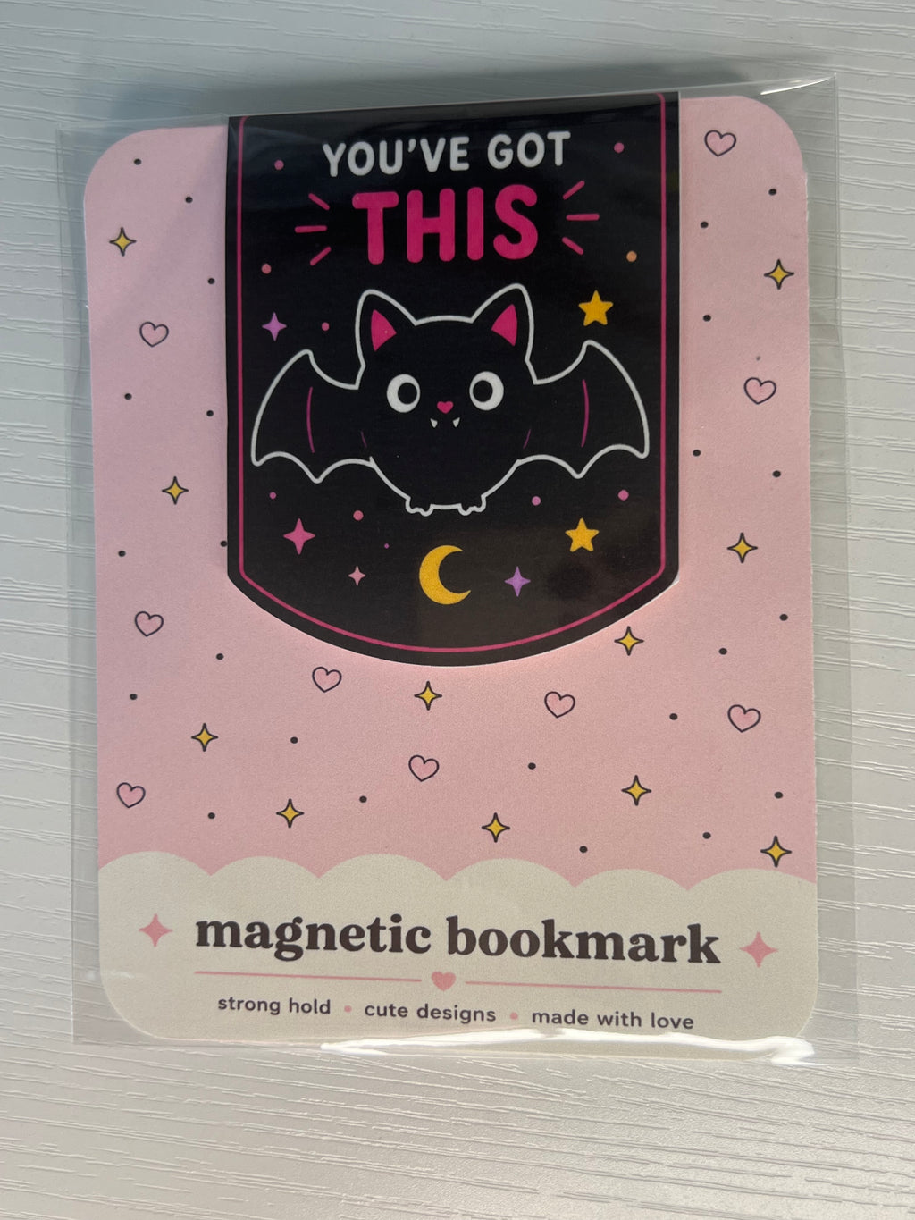 You’ve Got This Bat Magnetic Bookmark | Halloween Encouragement Gift