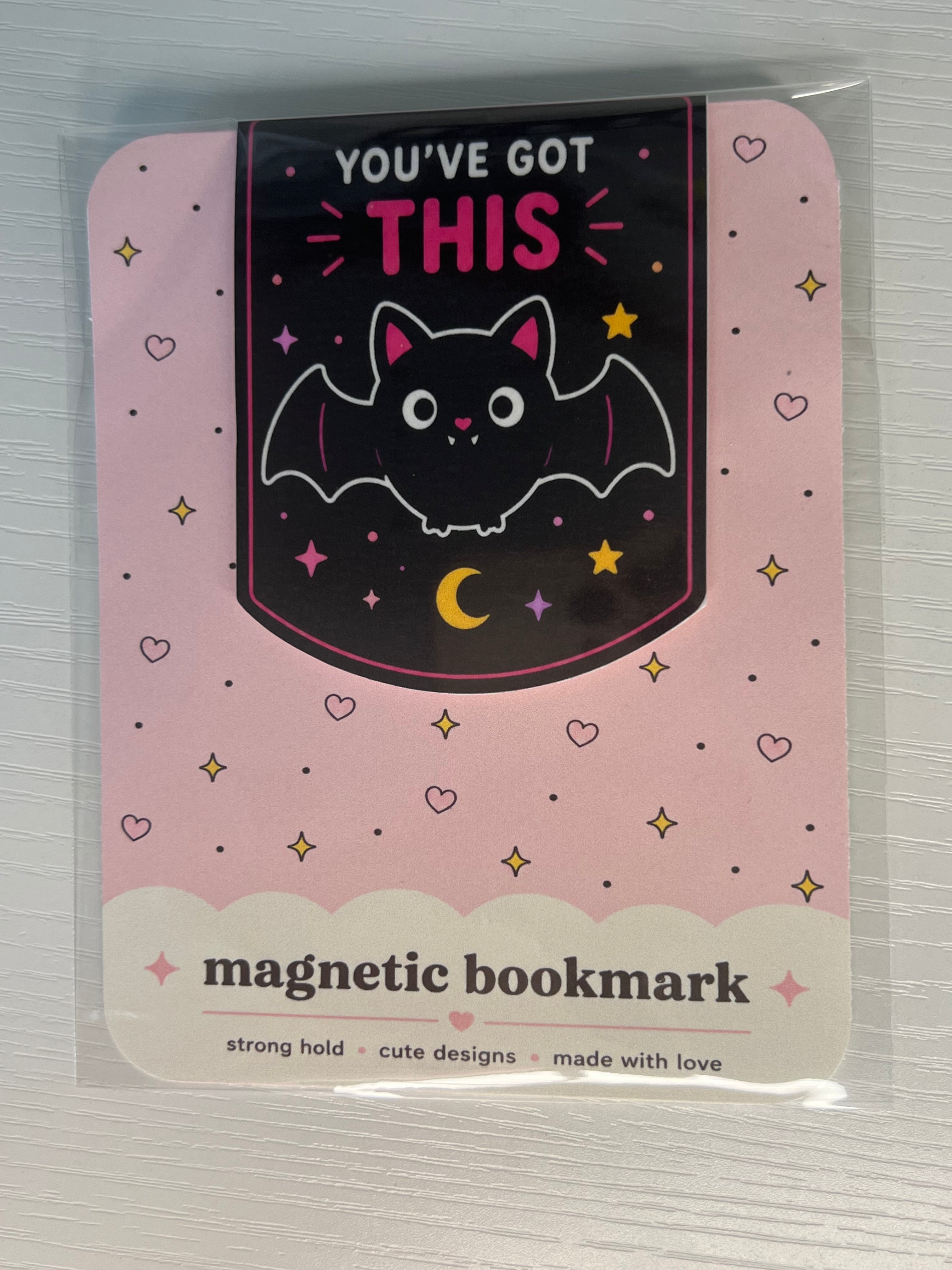 You’ve Got This Bat Magnetic Bookmark | Halloween Encouragement Gift