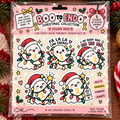 Boo to Endo Christmas Sticker Pack | 5 Endometriosis Awareness Stickers | Chronic Illness Gift | Cute Holiday Ghost Stickers 👻🎄💛