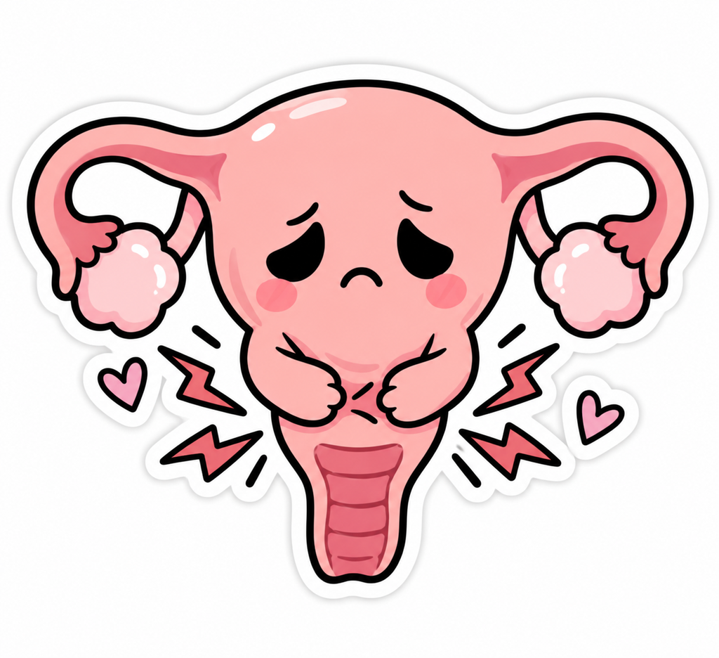 BOO to ADENO Sticker Pack | Adenomyosis Awareness Ghost Stickers | Chronic Illness Sticker Set | Spooky Spoonie Gift