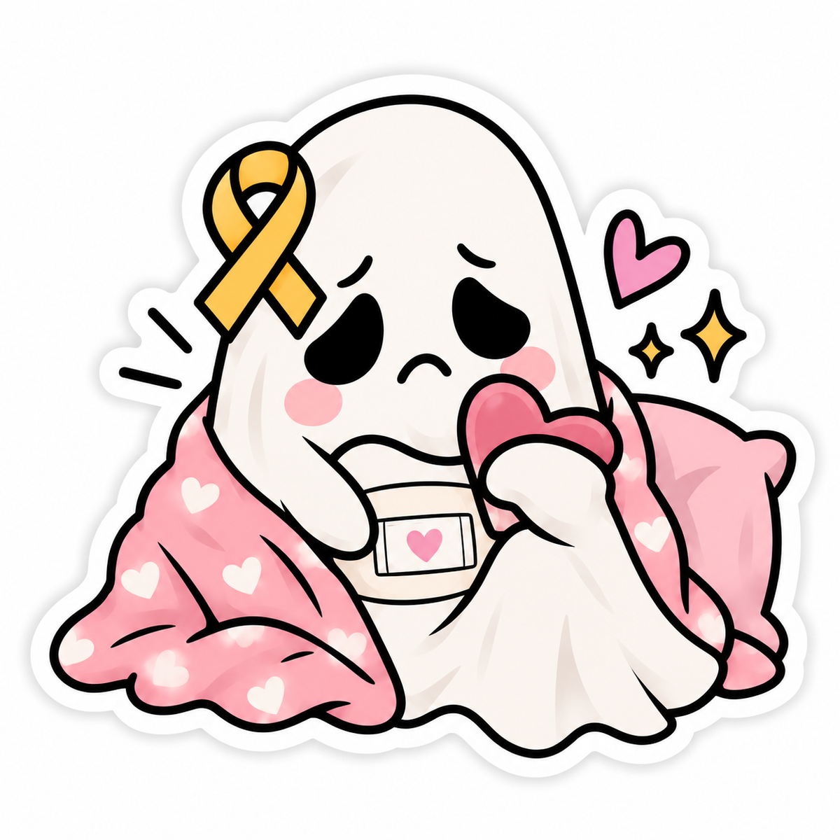BOO to ENDO Sticker Pack | Halloween Endometriosis Awareness Gift