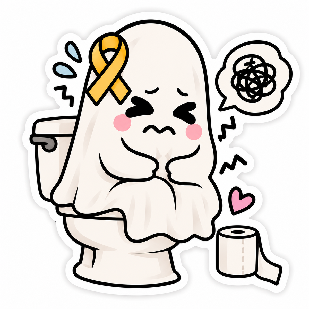 BOO to ENDO Sticker Pack | Halloween Endometriosis Awareness Gift