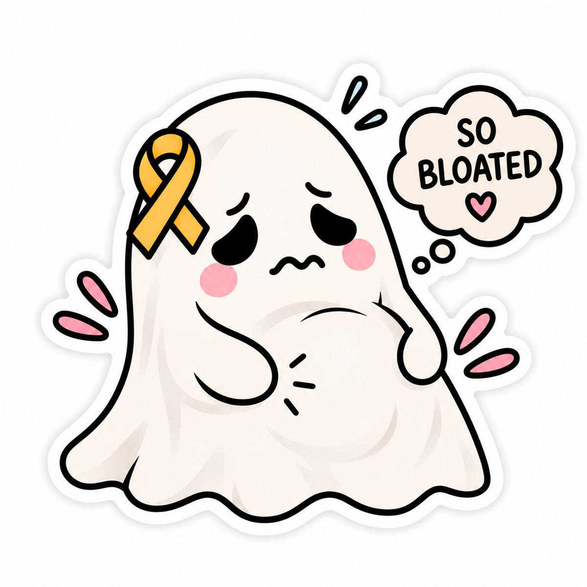 BOO to ENDO Sticker Pack | Halloween Endometriosis Awareness Gift