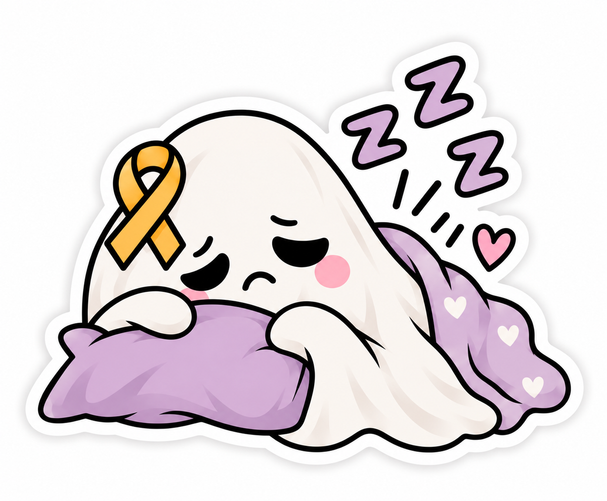 BOO to FIBRO Sticker Pack | Halloween Fibromyalgia Awareness Gift