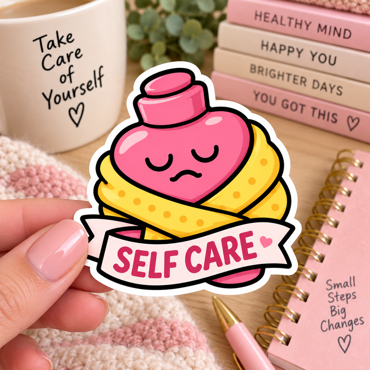Self Care Sticker | Chronic Illness Wellness Gift