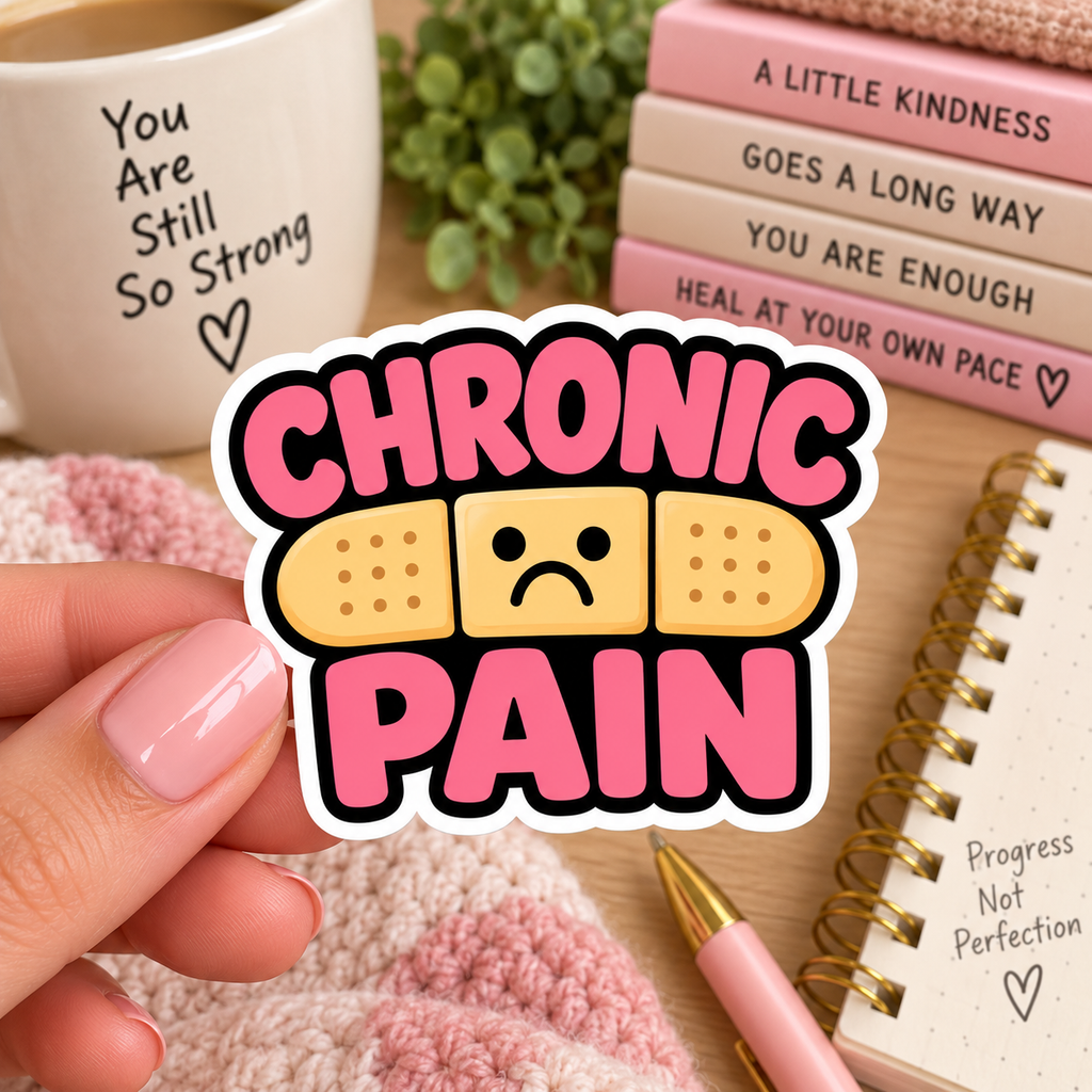 Chronic Pain Sticker | Invisible Illness Awareness Gift