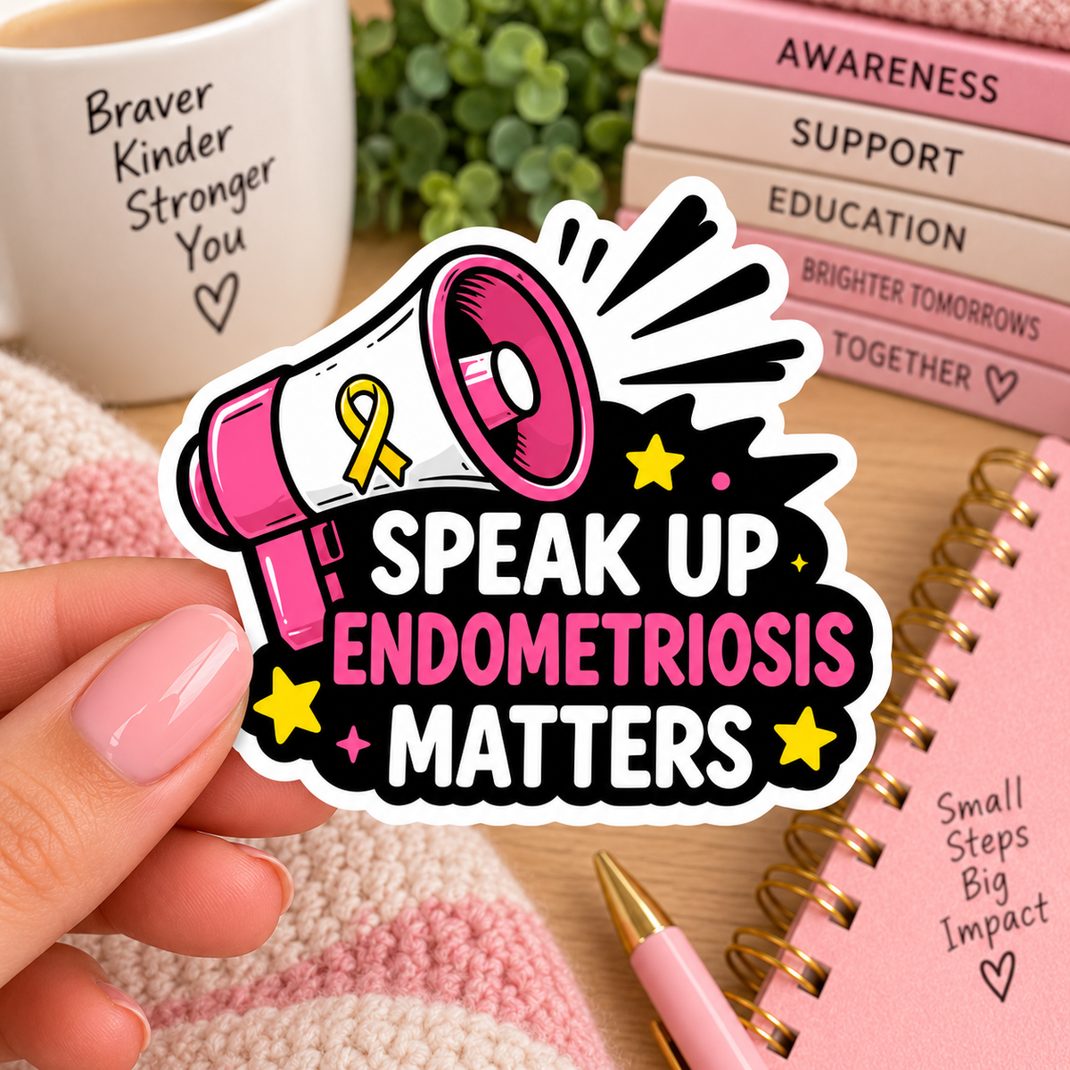 Speak up Sticker | Chronic Illness Gift