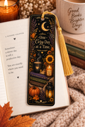 One Cozy Day Bookmark | Botanical Book Lover Gift