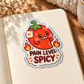 Pain Level Spicy Sticker | Chronic illness Gift