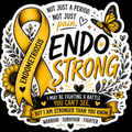 Endometriosis Sticker 12: Endo Strong Battle
