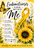 Endometriosis is Real- 5x7 Art print
