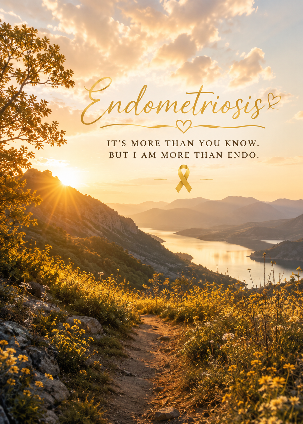 Endometriosis More than You Know- 5x7 Art print