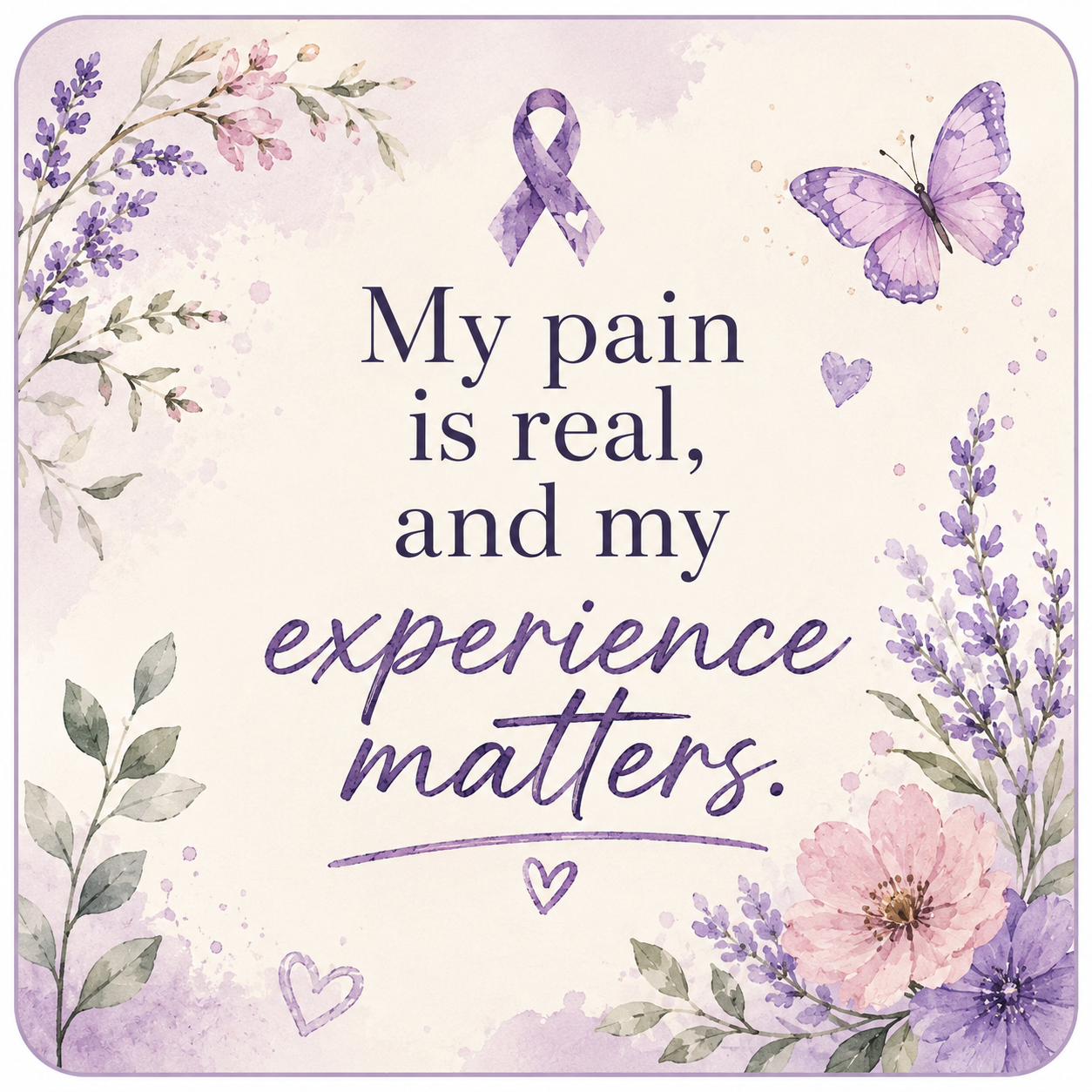 Affirmation card 2- Experience Matters