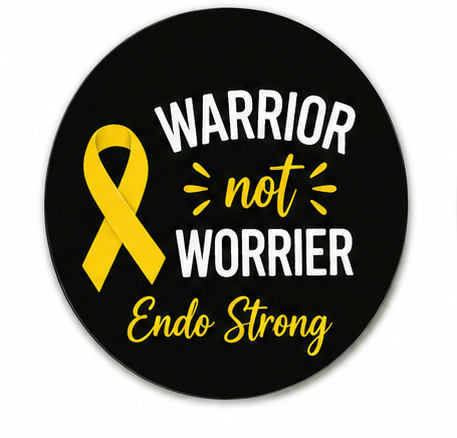Warrior not Worrier magnet