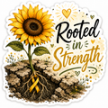 Rooted in Strength Sticker