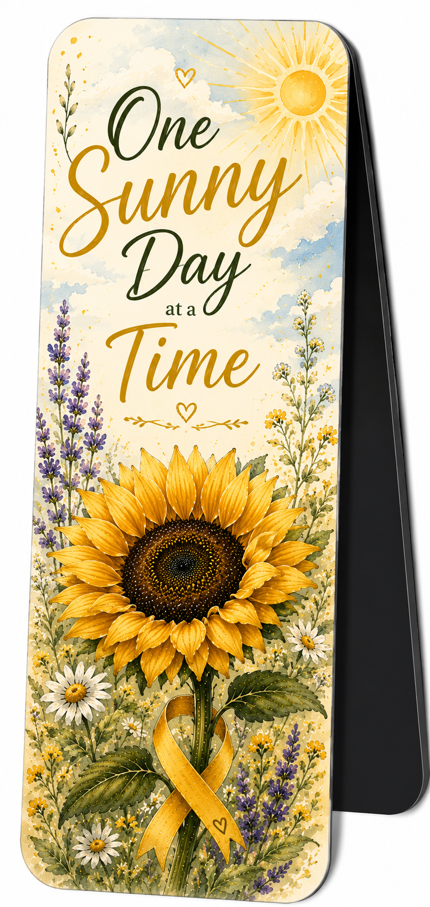One Sunny Day at a Time Magnetic Bookmark