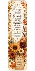 Autumn Blooms of Encouragement Bookmark