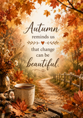 Autumn Beauty in Change- 5x7 Art Print