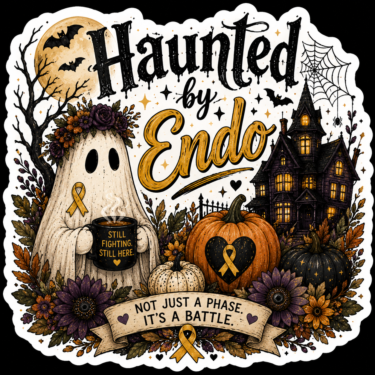 Haunted By Endo Sticker