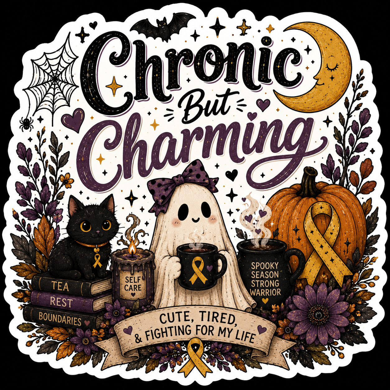 Chronic But Charming Sticker