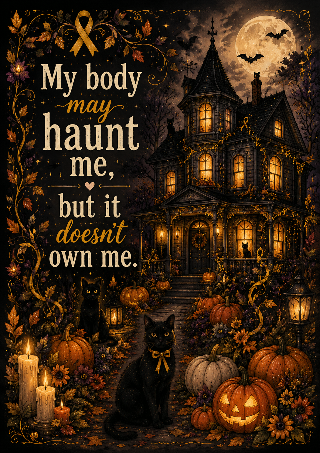 Haunted Autumn- 5x7 Art Print