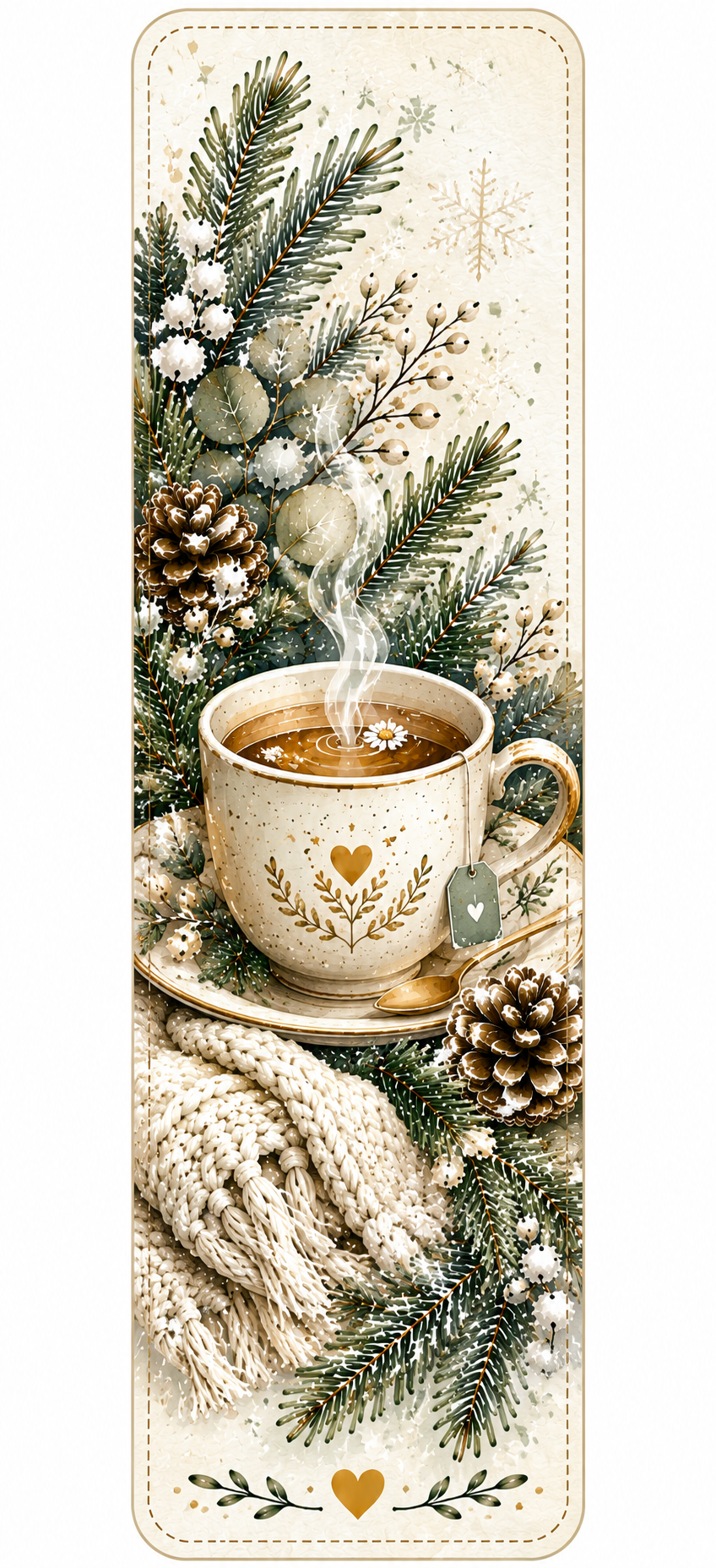 Cozy Teacup Bookmark