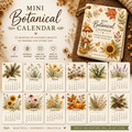 Mini Botanical Calendar 2027