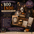 Boo to Endo Halloween Mail Club promotional graphic